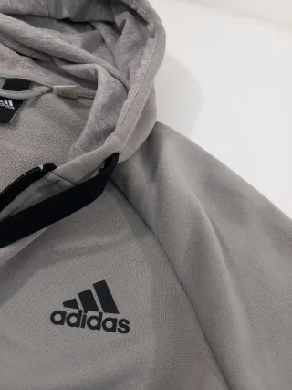Sudadera Adidas Gris Vintage