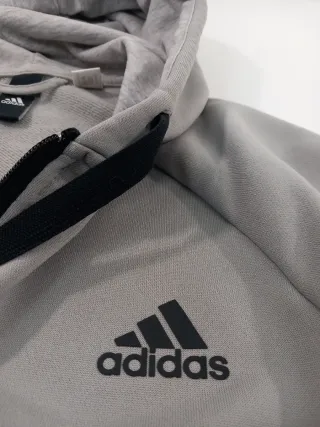 Sudadera Adidas Gris Vintage