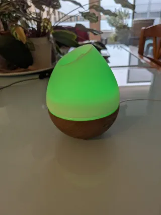 Difusor de esencias con luz LED