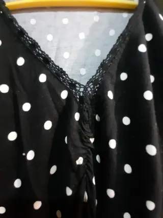 Vestido lunares Stradivarius