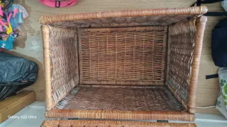 Baúl de mimbre