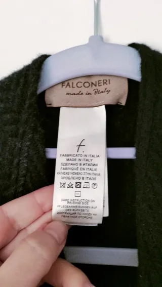 Poncho de lana Falconeri