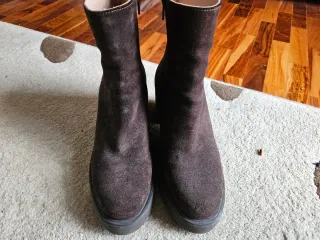 Botines Unisa Marrón Oscuro