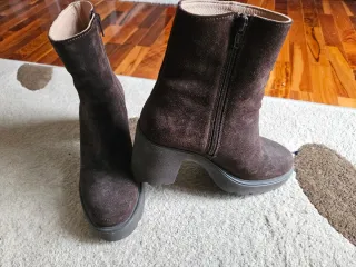 Botines Unisa Marrón Oscuro