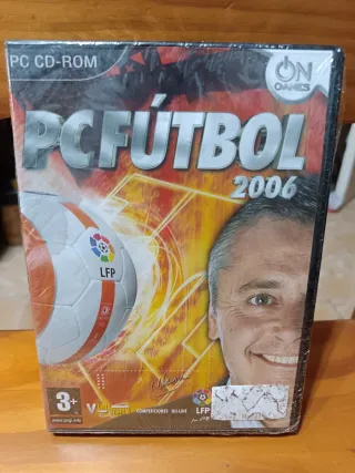 PC Fútbol 2006. Sin abrir, nuevo.