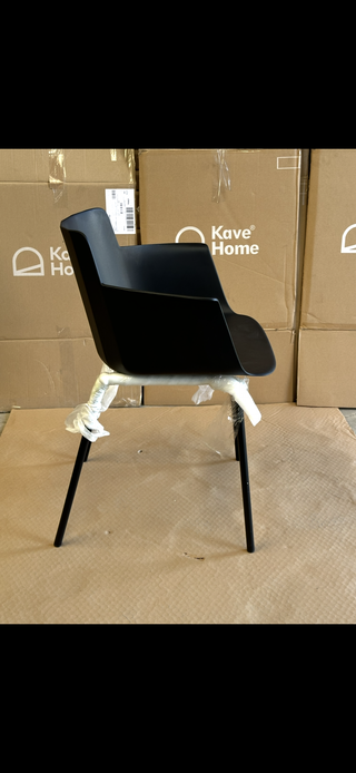 Sedia Altea beige gambe acciaio