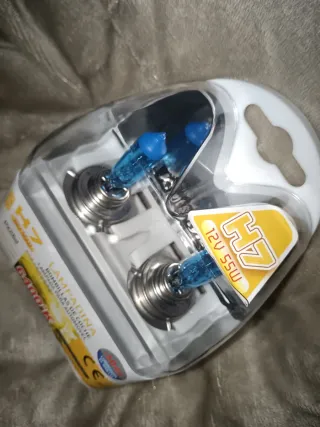 Bombillas H7 12V 55W 6400K (2 uds) - Coche