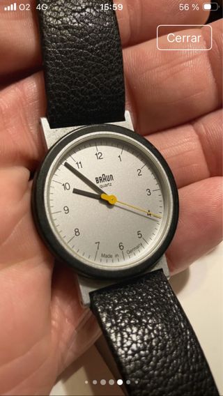 Reloj Braun AW10 Dieter Rams