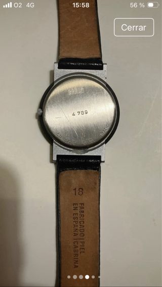 Reloj Braun AW10 Dieter Rams