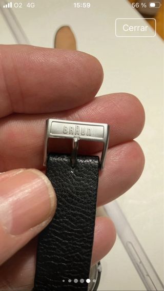 Reloj Braun AW10 Dieter Rams