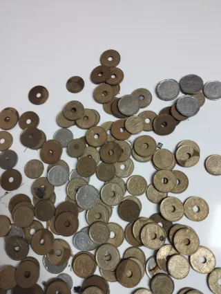 Lote de monedas variadas