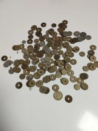 Lote de monedas variadas