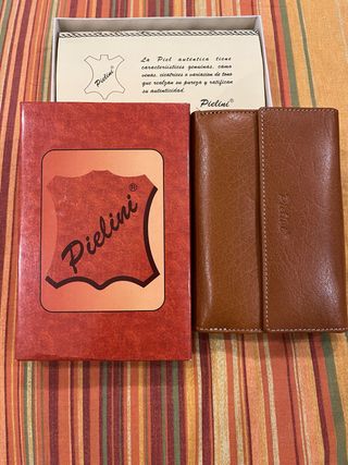 Cartera Pielini Marrón Mujer