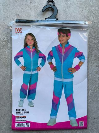 Chándal Táctel Retro Años 80 Talla 158