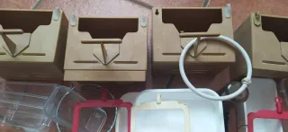 Accessori gabbie uccelli beige/trasparente