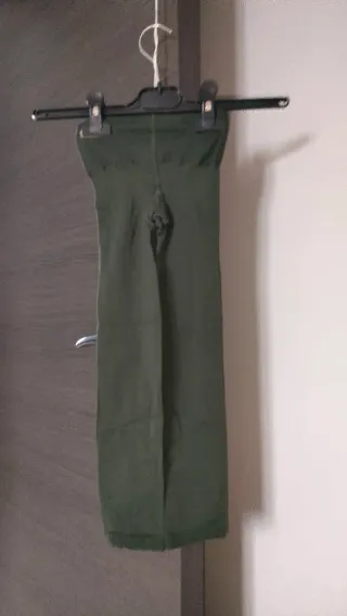 Pantaloni collant vita bassa tg S