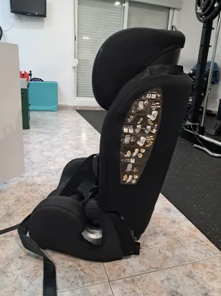 Silla de coche Isofix negra