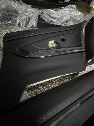 Paneles Puerta BMW M4 F82 F32 Interior Negro