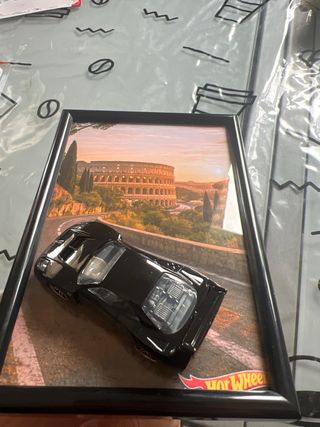 Cuadro Ferrari Hot Wheels