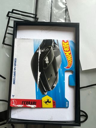 Cuadro Ferrari Hot Wheels