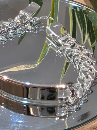 Esclava plata hombre