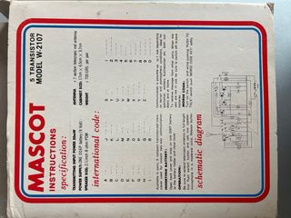 Walkie Talkie Mascot Modelo W-2107