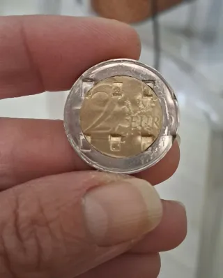 Euro con difetti di conio evidenti raro! Slovenia