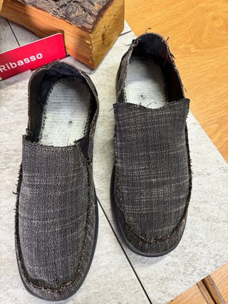 Mocassini uomo Crocs neri/grigi