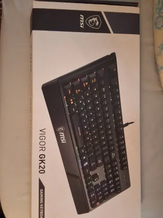 Teclado MSI Vigor GK20 RGB