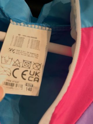 Chándal Táctel Retro Años 80 Talla 140