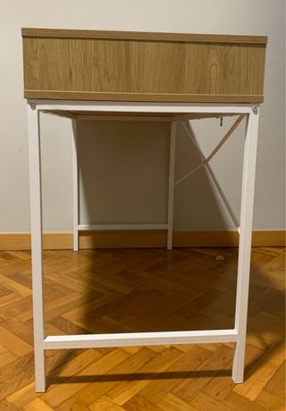 Escritorio juvenil 1 cajón madera y metal