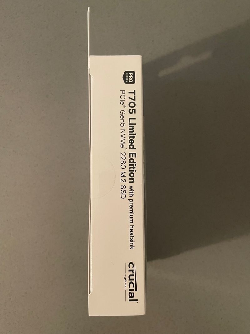Crucial T705 SSD 2TB Gen5 Edición Limitada afbeelding 6