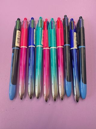 Penne Bic 4 colori assortiti