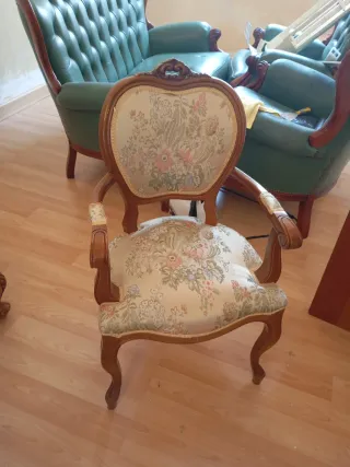 Mueble de salón madera maciza