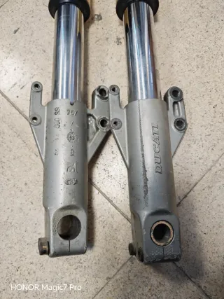 Horquillas para Ducati SS carburador faro cuadro