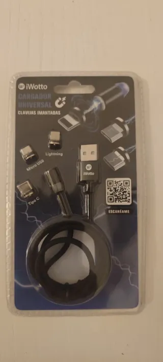 Cargador Universal iWotto Clavijas Imanadas