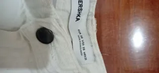 Pack 2 Pantalones Cargo Hombre Negro y Blanco