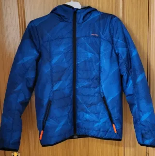 Chaqueta Quechua Niños Azul Impermeable