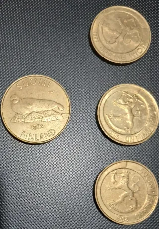 Lotto 6 Markkaa Finlandia da: 5, 1, 50p, 10p