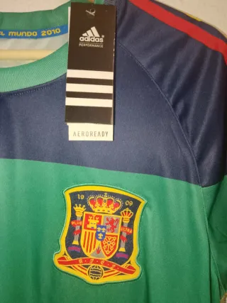 Camiseta Casillas España Mundial 2010 Retro leyend