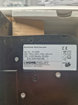 2 Recogedores Persiana Homepilot RolloTron Pure