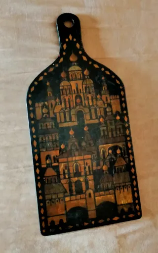 Tagliere Russo Decorato Anni '50