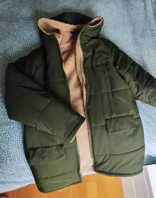 Abrigo parka reversible invierno T. M/38