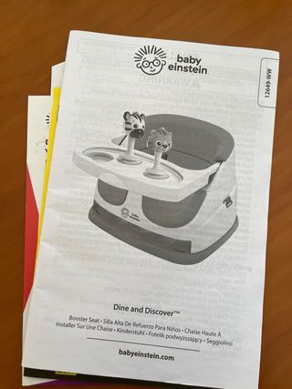 Trona/Alzador Baby Einstein Dine & Discover