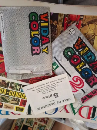 2 Libros Cromos Años 60