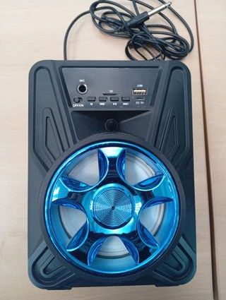 Altavoz Portátil RT con Micrófono Karaoke