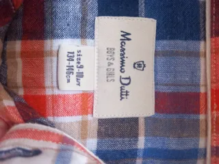 Camisa de niño a cuadros MARCA:MAXIMO DUTTI