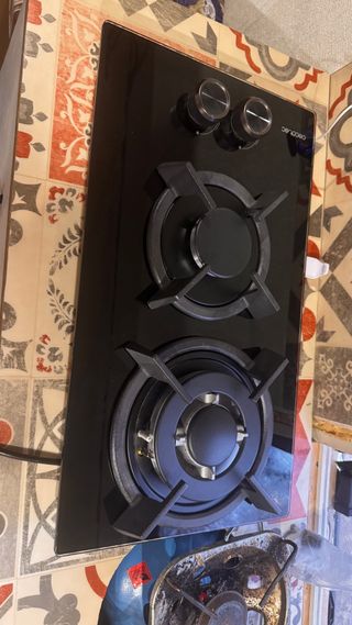 Placa de gas 2 fuegos