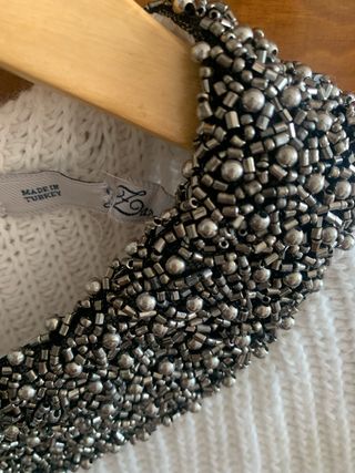 Jersey Zara Adornado Cuello