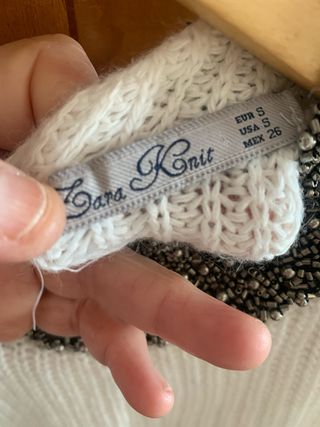 Jersey Zara Adornado Cuello